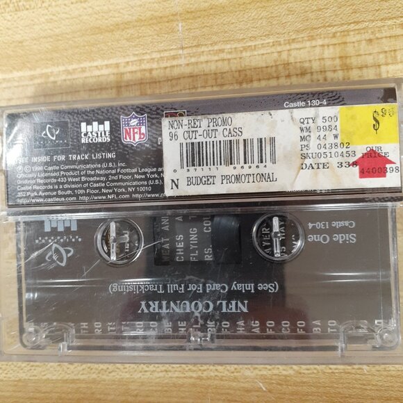 NFL Country  Cassette Tape Campbell Bradshaw Toby Keith Troy Aikman 1996 Classic - Picture 4 of 5